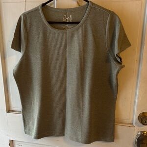 Casual Light Sage Short Sleeve Women's Tee